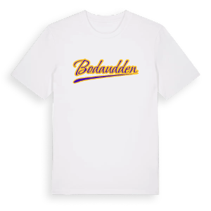 Bodaudden baseball t-shirt – ekologisk bomull t-shirt från Pinshirt