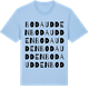 Blue Soul t-shirt med Bodaudden ordlek t-shirt