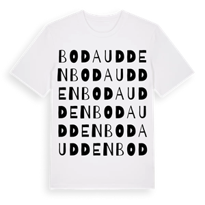 Bodaudden ordlek t-shirt – ekologisk bomull t-shirt från Pinshirt