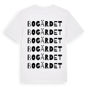 Bogärdet ordlek t-shirt – ekologisk bomull t-shirt från Pinshirt