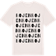 Vintage White t-shirt med Bojen ordlek t-shirt