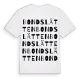 Bondslätten ordlek t-shirt