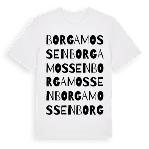 Borgamossen ordlek t-shirt – ekologisk bomull t-shirt från Pinshirt