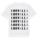 Borvalla ordlek t-shirt