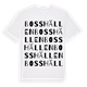 Bosshällen ordlek t-shirt