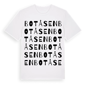 Botåsen ordlek t-shirt – ekologisk bomull t-shirt från Pinshirt
