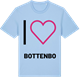 Blue Soul t-shirt med Jag älskar Bottenbo t-shirt stort tryck