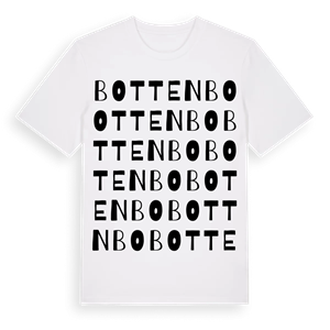 Bottenbo ordlek t-shirt – ekologisk bomull t-shirt från Pinshirt