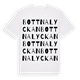 Bottnalyckan ordlek t-shirt