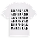 Brända Kvarn ordlek t-shirt