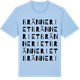 Blue Soul t-shirt med Bränneriet ordlek t-shirt