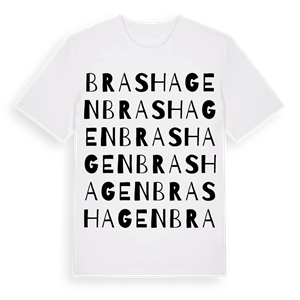 Brashagen ordlek t-shirt – ekologisk bomull t-shirt från Pinshirt
