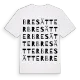 Bresätter ordlek t-shirt