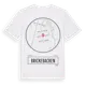 White t-shirt med Brickebacken t-shirt