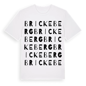 Brickeberg ordlek t-shirt – ekologisk bomull t-shirt från Pinshirt