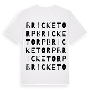 Bricketorp ordlek t-shirt – ekologisk bomull t-shirt från Pinshirt