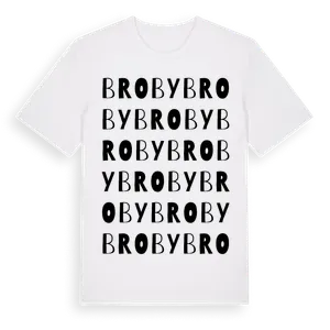 Broby ordlek t-shirt – ekologisk bomull t-shirt från Pinshirt