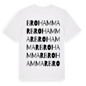 Brohammar ordlek t-shirt – ekologisk bomull t-shirt från Pinshirt