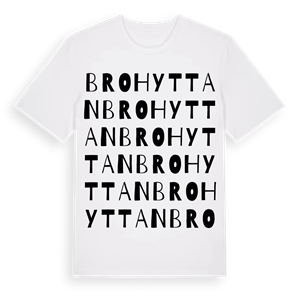 Brohyttan ordlek t-shirt – ekologisk bomull t-shirt från Pinshirt