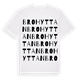 Brohyttan ordlek t-shirt