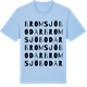 Blue Soul t-shirt med Bromsjöbodar ordlek t-shirt