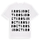 Brosundet ordlek t-shirt