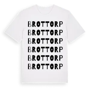 Brottorp ordlek t-shirt – ekologisk bomull t-shirt från Pinshirt