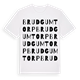 Brudgumtorp ordlek t-shirt
