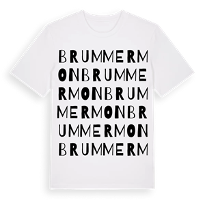 Brummermon ordlek t-shirt – ekologisk bomull t-shirt från Pinshirt