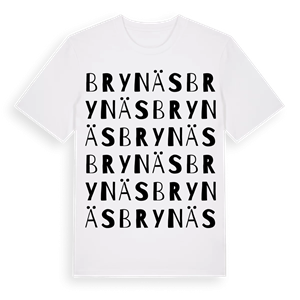 Brynäs ordlek t-shirt – ekologisk bomull t-shirt från Pinshirt