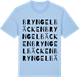 Blue Soul t-shirt med Bryngelbäcken ordlek t-shirt