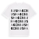 Bushagen ordlek t-shirt
