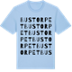 Blue Soul t-shirt med Bustorpet ordlek t-shirt