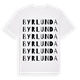 Byrlunda ordlek t-shirt