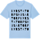 Blue Soul t-shirt med Byrstatorps husartorp ordlek t-shirt