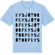 Blue Soul t-shirt med Bysjötorp ordlek t-shirt