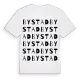 Bystad ordlek t-shirt