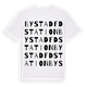 Bystad fd station ordlek t-shirt