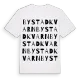 Bystadkvarn ordlek t-shirt