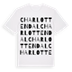 Charlottendal ordlek t-shirt