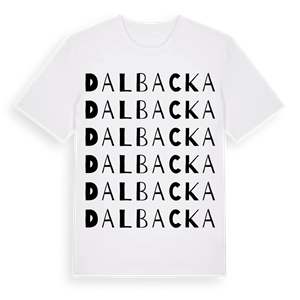 Dalbacka ordlek t-shirt – ekologisk bomull t-shirt från Pinshirt