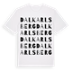 Dalkarlsberg ordlek t-shirt