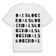 Dalskogen ordlek t-shirt
