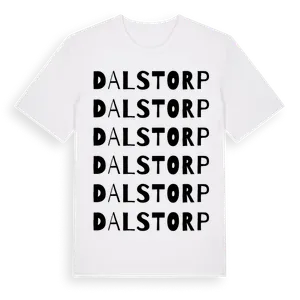 Dalstorp ordlek t-shirt – ekologisk bomull t-shirt från Pinshirt