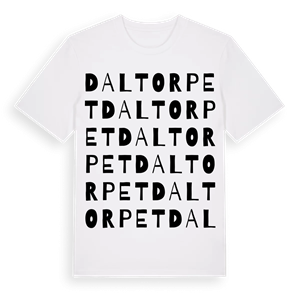 Daltorpet ordlek t-shirt – ekologisk bomull t-shirt från Pinshirt