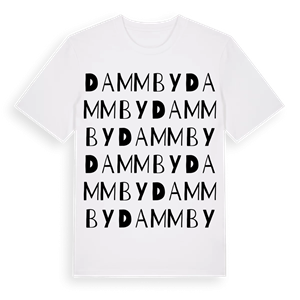 Dammby ordlek t-shirt – ekologisk bomull t-shirt från Pinshirt
