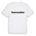 Dammsätter fetstil t-shirt