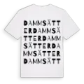 Dammsätter ordlek t-shirt
