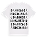Dammsjöände ordlek t-shirt