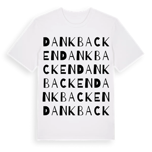Dankbacken ordlek t-shirt – ekologisk bomull t-shirt från Pinshirt